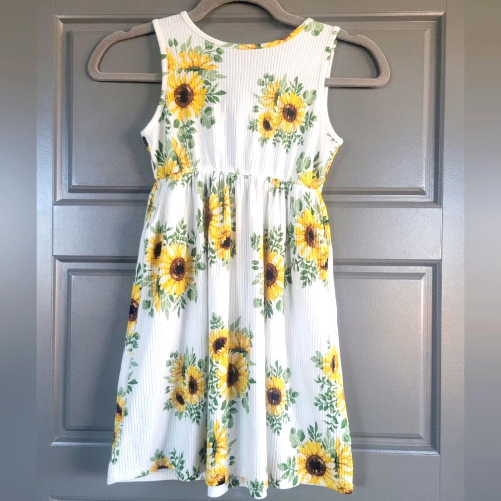 Girls Sunflower dress